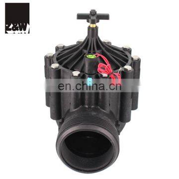 magnetic solenoid irrigation valve 4 inch landscape water 4" in. PE110 for rain bird dc latching