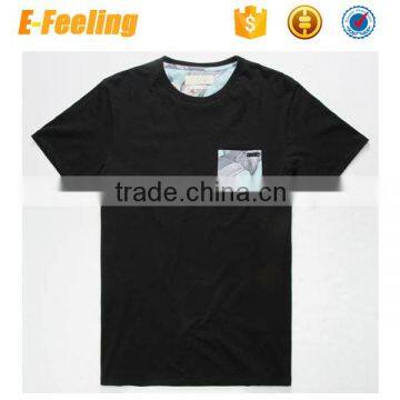 Custom Front Print Pocket T-Shirt photo-5