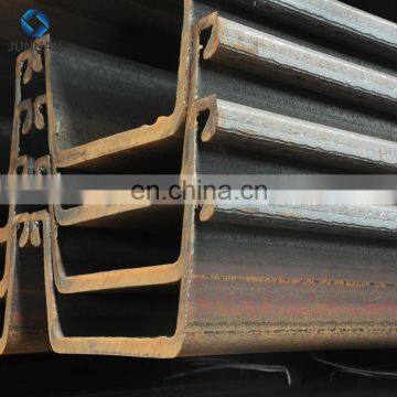 JIS A5523/5528 Hot Rolled U-shaped Steel Sheet pile/Piling size and price