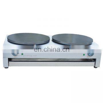Catering Equipment Double Head Electric Crepe Making Machine Commercial Crepe Griddle Suppliers photo-2