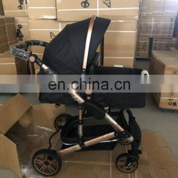 Chinese Factory Hot Sale Pram Lightweight 4 Wheel Baby Stroller photo-2