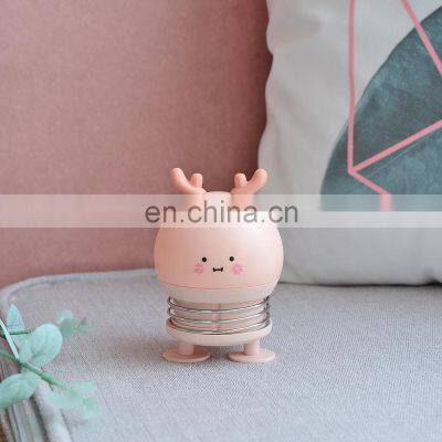 2020 New Style LED Rechargeable Spring Night Light for Kids with Touch Sensor