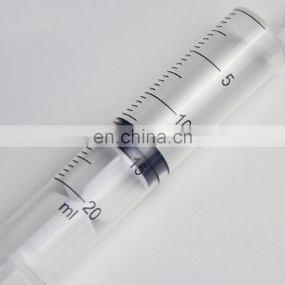 Wholesale Cheapest Price 20ml syringe with needle medical disposable syringe manufacturing plant 20ML luer slip syringe