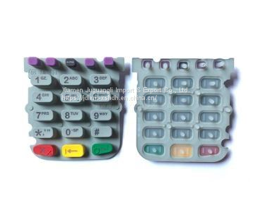 POS terminal silicone keyboard