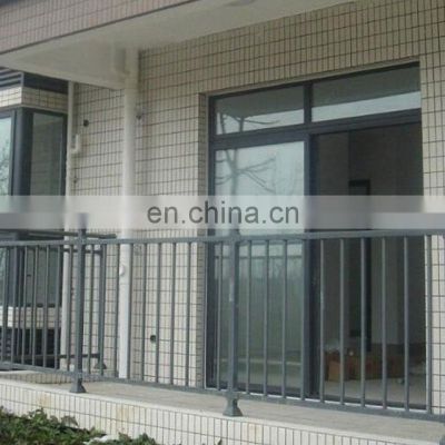 Modern Wrought Iron Balcony Stair Design Terrace Deck Aluminum Balcony Railing Price