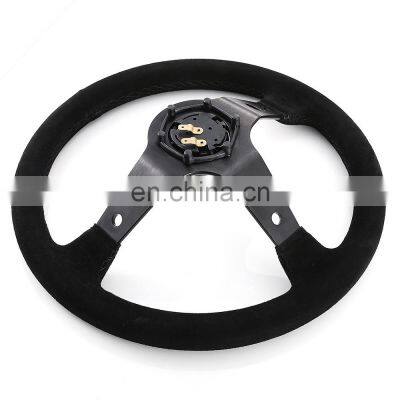 Comfortable and Velvety and Durable Automotive Car Steering Wheel Replacement for Car photo-5