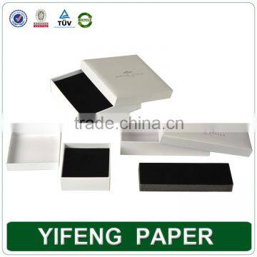 Guangzhou Factory Luxury Necklace Jewelry Packaging Paper White Square Cardboard Box photo-4