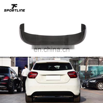 W176 A45 Rear Wing Spoiler Carbon Fiber for Mercedes Benz A250 AMG Hatchback 4-Door 2013-2018