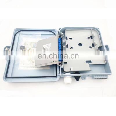 8 Fiber Port  FTTH Fiber Distribution Box FDB Fiber Terminal Box 1x8 PLC Splitter Distribution Box