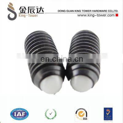 soft nylon tip round/square head spring set screw