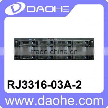 3U 16bay SAS/SATA HDD Array JBOD Solution