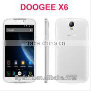 DOOGEE X6 5.5 Inch HD Screen Android 5.1 Mobile Phone, MT6580 Quad Core 1.3GHz, RAM:1GB ROM:8GB, Dual SIM, GPS Mobile Phone. photo-2