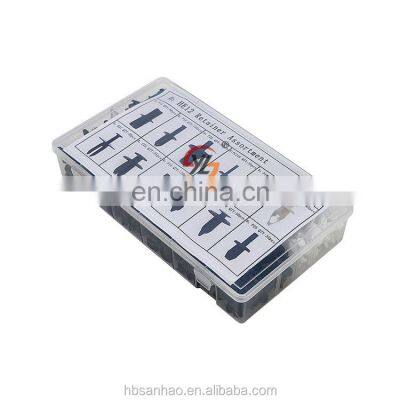 690pcs Retainer Plastic Nylon Push Clips for Car 12kinds He12 photo-5