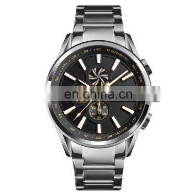 Hot Products Skmei 9175 Waterproof Wristwatch Quartz Business Man Stainless Steel Strap Watch Orologio Uomo photo-3