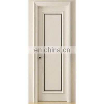 Interior modern wood panel door design for house