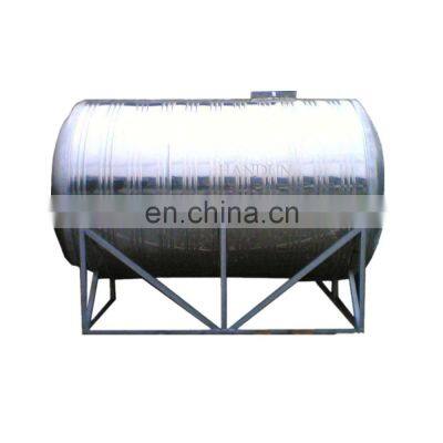 20000liters Capacity Polished Round Cylinder SS304L Truck  Potable Water Tank