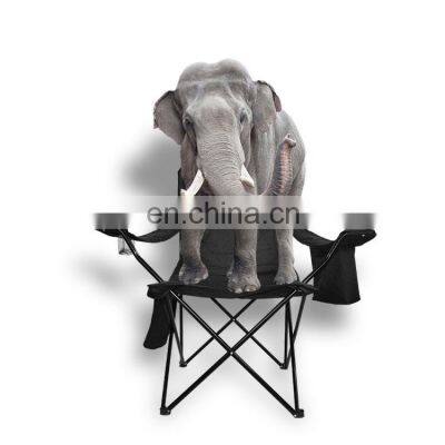 Backrest Adjustable Collapsible Travel Luxury Family Outdoor Camping Folding Beach Heavy Duty Outdoor Camp Rocking Chair photo-2