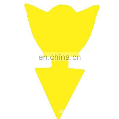 Hot Window Stick Fly Trap Non-toxic Fly Glue Trap Sticker Color Glue Trap Butterfly Shape Insect Yellow All-season MSDS Report