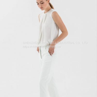 Ladies' 100%silk Sleeveless Top photo-4