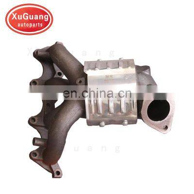 XG-AUTOPARTS Automotive Catalytic Converter for Hyundai New Elantra 2010 Year With Cast Iron Manifold