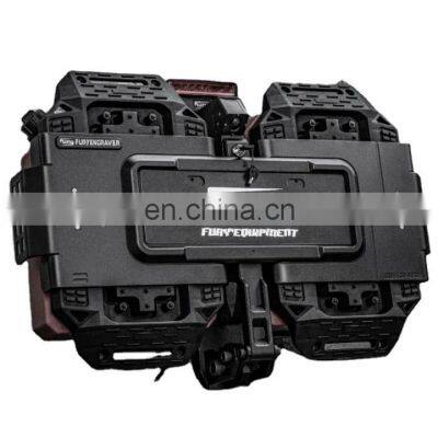 4*4 Aluminum Tailgate equipment integrated group for Jeep wrangler JK/JL Off road auto accessories from Maiker