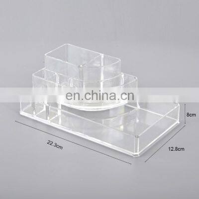 Plastic Storage Makeup Lipstick Organizer Case Makeup Acrylic Organizer Cosmetic Storage Box Desktop photo-2