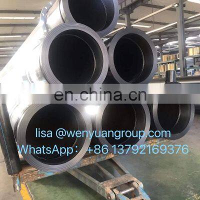 ISO Certified WYUAN Brand Dredge Pipe Rubber Hoses Hdpe Pipe od 160 pn 16 12m photo-4