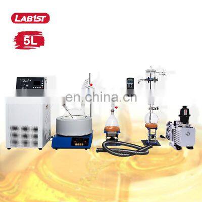 Us Delivery Free Shipping 5 L Liter 5L Lab Labolatory Chemical Glass Turn Key Turnkey Shortpath Short Path Distillation