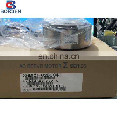 Original New Japan AC Servo Motor Price 42W Yaskawa SGMCS-02B3C41 photo-4