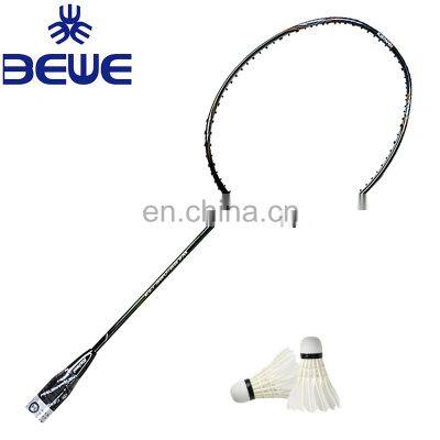 Wholesale Best Flexible OEM Badminton Racket With PU Grip