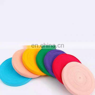 Wholesale 1CM color Cotton Bias Binding wrapped Webbing