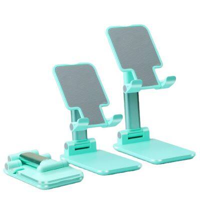Folding Telescopic Desk Mobile Phone Holder Stand For Iphone Universal Adjustable Desktop Tablet Bracket For Smart Phone Ipad