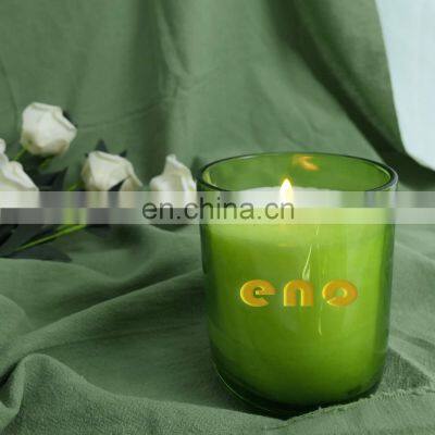 ENO Amazon Hot Seller aroma products natural forest woody fragrance fragrance 8oz candle Custom soybean wax Scented candle