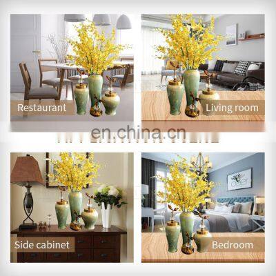 Nordic Hand Painted Custom Mat Ceramic Vase For Home Decor photo-5