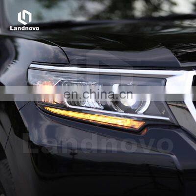 Landnovo Super Brightness Car Head Lamp for Toyota Prado 2018-2021 Led Headlight Head Lamp Assembly