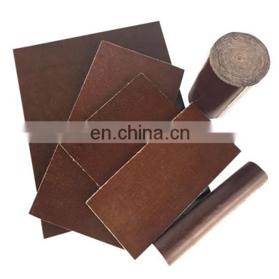 Phenolic Cotton Fabric 1000*2000mm Brown 3025 Insulation Cloth Laminates Sheet with Phenolic Resin