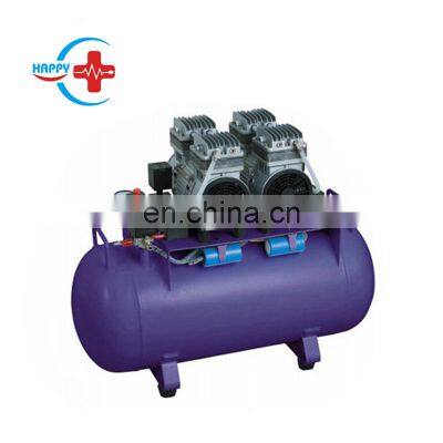 HC-L007 Best Quality Dental equipment 60L oil free air compressor(1for 4) /Air dryer with oil free air compressor