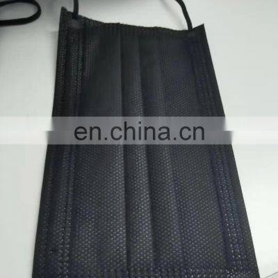 Cheap Non Woven 3 Ply Black Non Medical Wholesale Disposable Face Mask photo-5
