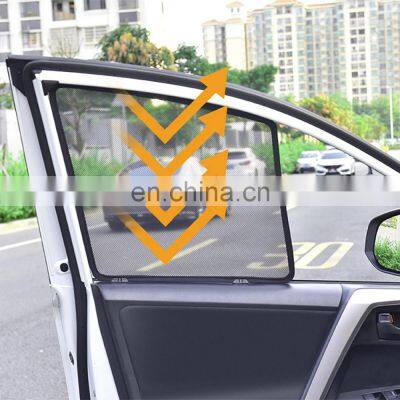 Car Window Sunshade For Audi Car Customized Full Setsun Shade Mat All Weather High Heat Insulation Sunshade Mesh Fabric Sunshade