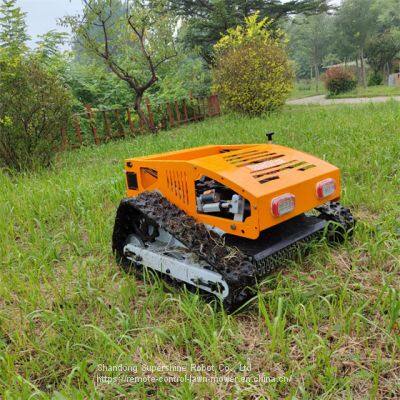 radio controlled lawn mower, China remote control slope mower price, lawn mower robot for sale