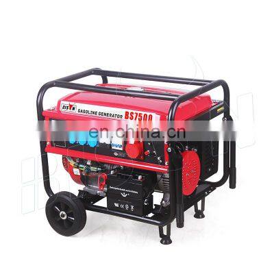 BISON 7 Kva 110V 220 Volts Three Phase Silent 380V Gasoline Generator