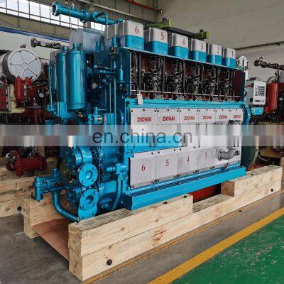 Zichai 1100HP 1000rpm 6210 6210ZLC 6 Cylinders Medium-speed Diesel Engine for Cargo Ship