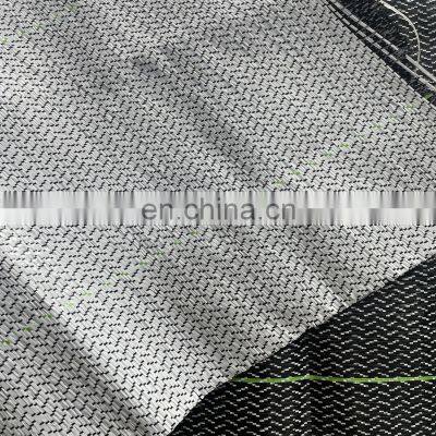 2X100M 100gsm Circular Black and White Color Ground Cover Barrier photo-3