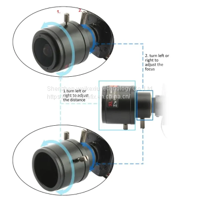 HD CCTV Lens 2.8-12mm Varifocal Camera Manual Zoom Focus