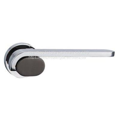 Popular New Design Good Quality Zinc Alloy/zamac/zamak/aluminum Door Handle for European Door Lock