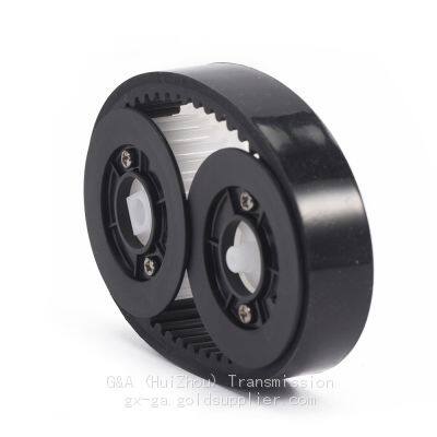 Window Cleaning Machine Belt Pulley Assembly, Plastic Belt Pulley, Gearbox