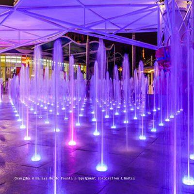 synchronized water fountains