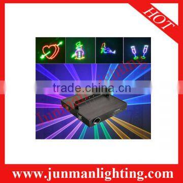 1W RGB Animation Laser Light Led Effect Light DJ Stage Lighting