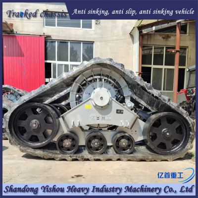 Quality assurance of installation for rubber tracked half chain harvester