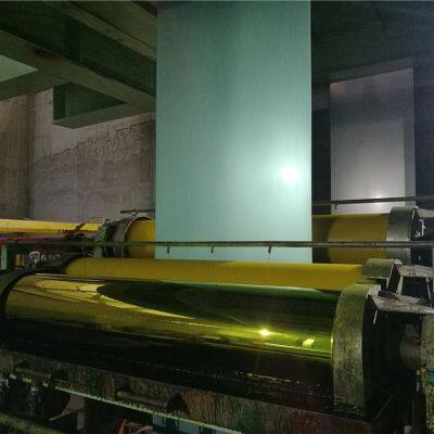 -Polyester color-coated aluminum zinc steel coil, with high cost-effectiveness, is widely used in multiple industries